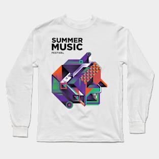 Summer Music Festival Long Sleeve T-Shirt